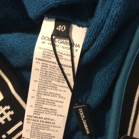 Sale. New Authentic Dolce and Gabbana embellished sweater - Picture 16 of 16